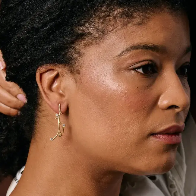 Earrings - Yarra Branch & Stone Climber