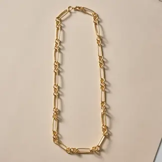 India Necklace - Lajita Gold Tone
