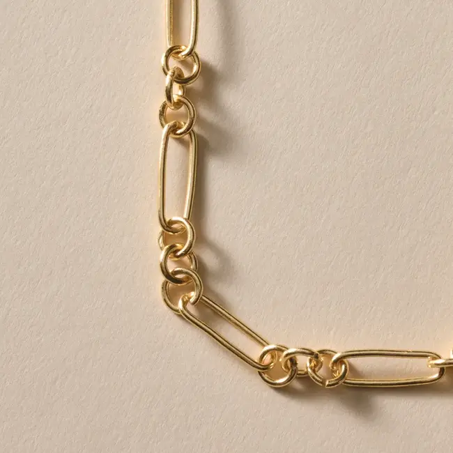 Necklace - Lajita Gold Tone