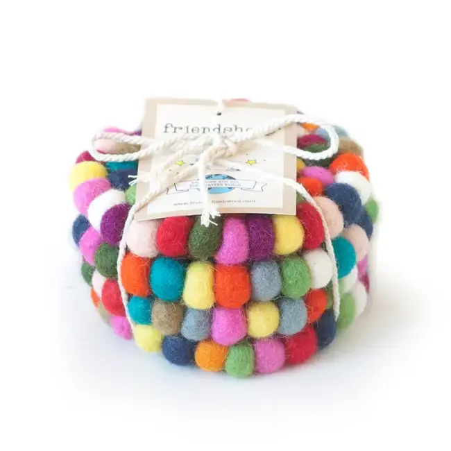 Coasters - Boho Eco Wool (Set of 4)