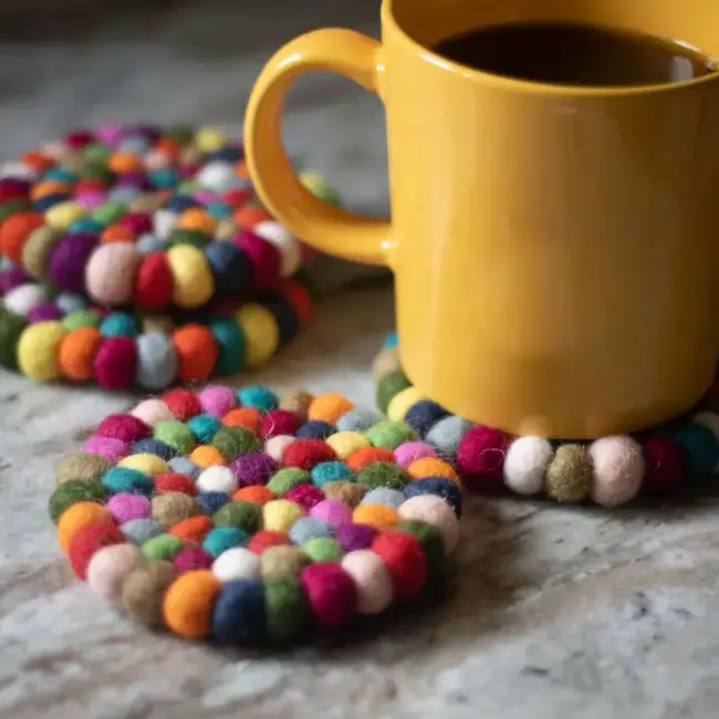 Coasters - Boho Eco Wool (Set of 4)
