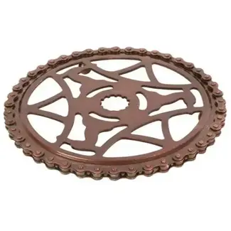 India Trivet - Upcycled Bike Chain