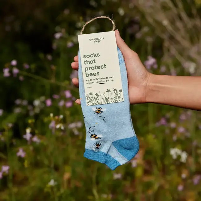 Conscious Step Ankle Socks That Protect Bees