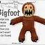 String Doll Keychain - Bigfoot