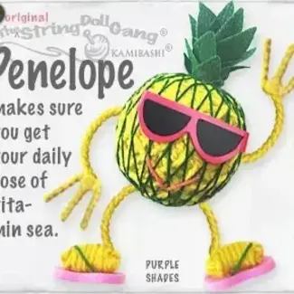 Thailand String Doll Keychain - Penelope the Pineapple