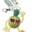String Doll Keychain - Penelope the Pineapple