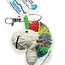 String Doll Keychain - Tabitha the Unicorn