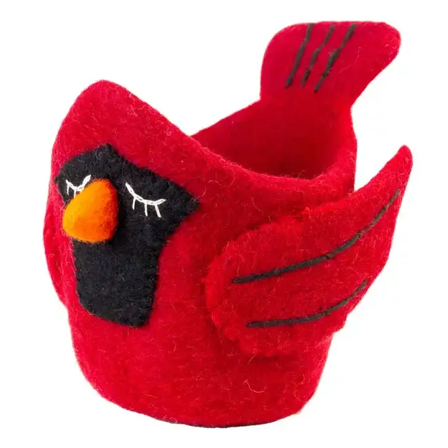 Felt Pot - Cardinal