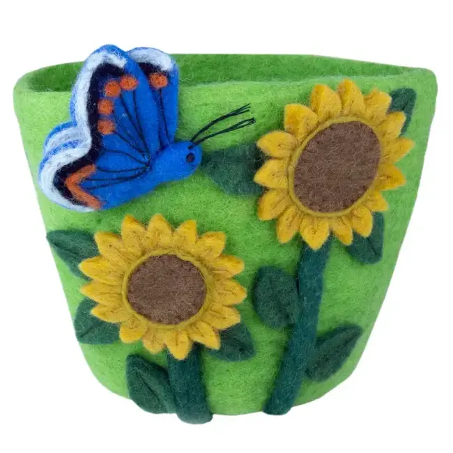 Felt Pot - Sunflower