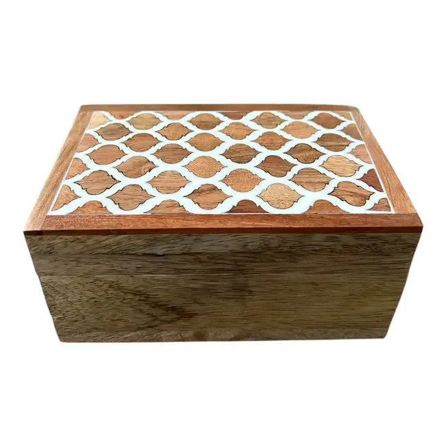 Keepsake Box - Wavy Inlay