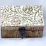 Keepsake Box - White Washed Floral