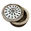 Keepsake Box - White Washed Sunburst