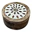 Keepsake Box - White Washed Sunburst