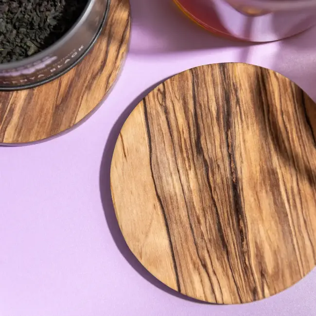 Coasters - Olive Wood (Set of 2)