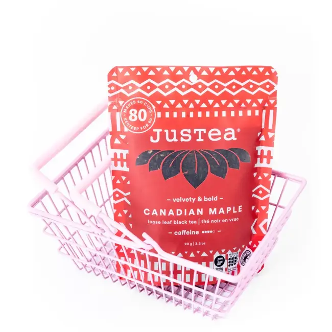 JusTea - Canadian Maple Loose Leaf Black Tea