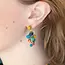 Earrings - Clustered Kantha Post