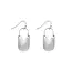 Earrings - Hinged Padlock Silver