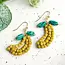 Earrings - Kantha Banana