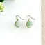 Earrings - Marbled Glass Drop