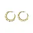 Earrings - Wavy Gold Hoops