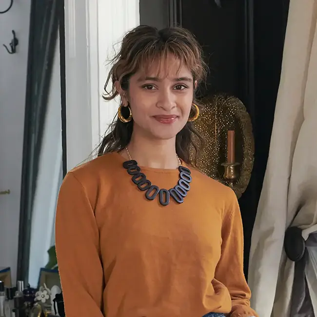 Earrings - Wavy Gold Hoops