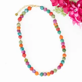 India Necklace - Kantha Harvest