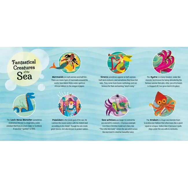 Mermaids & Other Creatures of the Sea Board Book