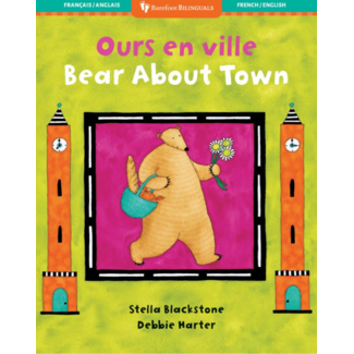 Bear About Town (Bilingual French & English) Paperback