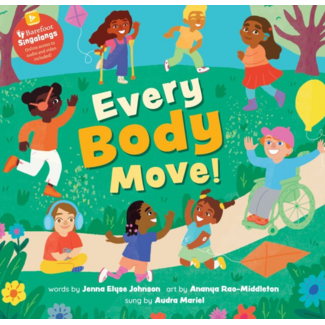Every Body Move! Hardcover w/ Audio & Video