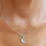 Necklace - Mother of Pearl Moon Sterling Silver