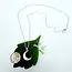 Necklace - Mother of Pearl Moon Sterling Silver
