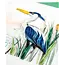 Quilling Card -  Great Blue Heron
