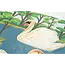 Quilling Card - Two Swans
