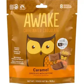 Canada Awake Caramel Milk Chocolate Bites 108g Pouch