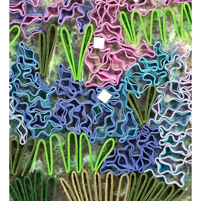 Quilling Card Artist Series - The Artist's Garden at Giverny, Monet