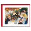Quilling Card Artist Series - Luncheon of the Boating Party Boating Party, Renoir