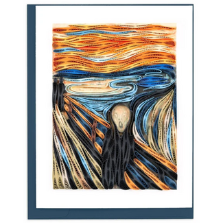 Vietnam Quilling Card Artist Series - The Scream, Munch