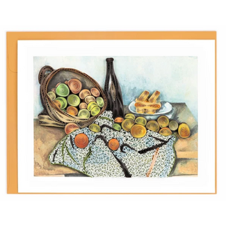 Vietnam Quilling Card Artist Series - The Basket of Apples, Cezanne