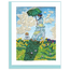Quilling Card Artist Series - Woman with a Parasol, Monet