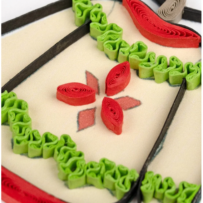 Quilling Card - Holiday Sweaters