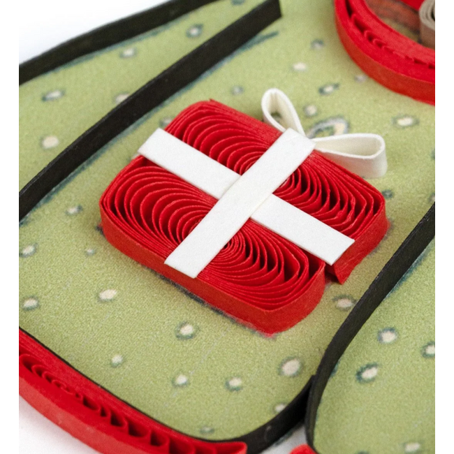 Quilling Card - Holiday Sweaters