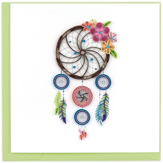 Vietnam Quilling Card - Dreamcatcher