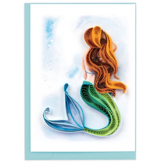Vietnam Quilling Card Mini - Mermaid