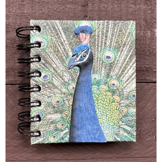 Sri Lanka Notebook - Peacock Small