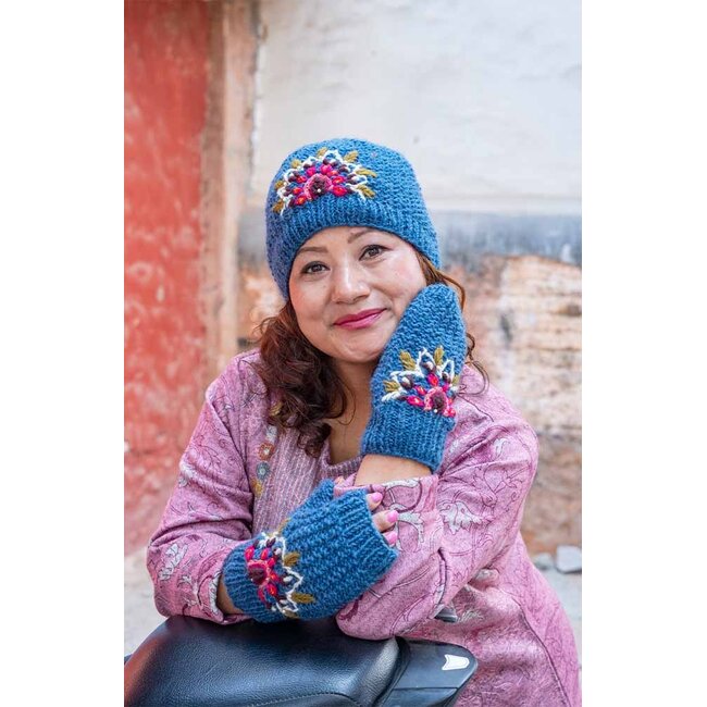 Hat - Embroidered w/ Beading