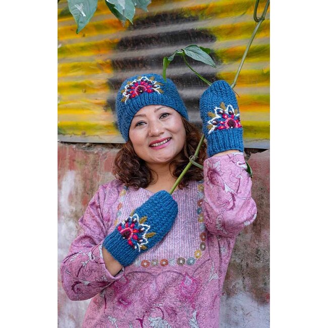 Hat - Embroidered w/ Beading
