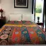 Upcycled Sari Kantha Blanket