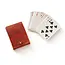 Embossed Leather Playing Cards Set