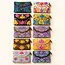 Coin Purse - Embroidered Recycled Leather