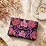 Coin Purse - Embroidered Recycled Leather